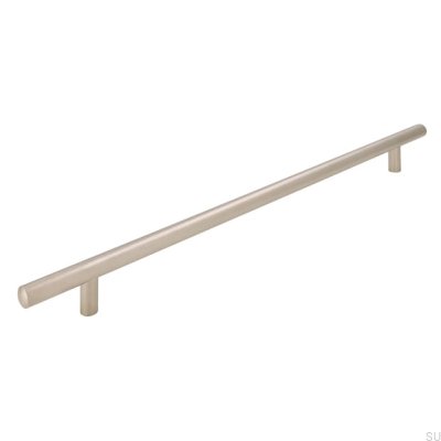 Poignée de meuble allongée 885 288 Nickel mat