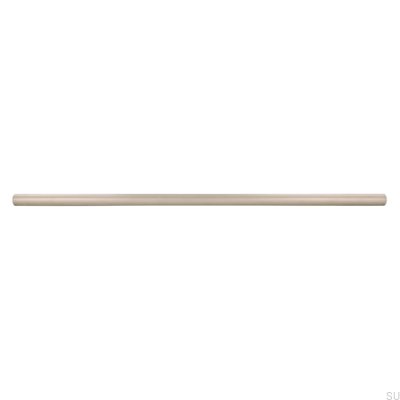 Poignée de meuble allongée 885 288 Nickel mat
