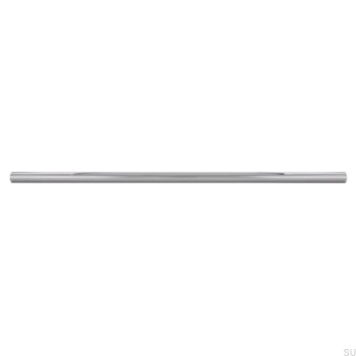 Poignée de meuble allongée 885 288 Chrome poli