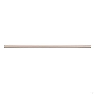 Poignée de meuble allongée 885 240 Silver Brushed