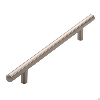 Poignée de meuble allongée 885 160 Silver Brushed