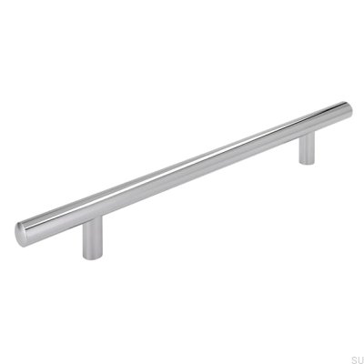 Poignée de meuble allongée 885 160 Chrome poli