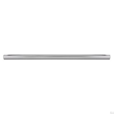 Poignée de meuble allongée 885 160 Chrome poli