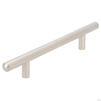 Poignée de meuble allongée 885 128 Nickel mat