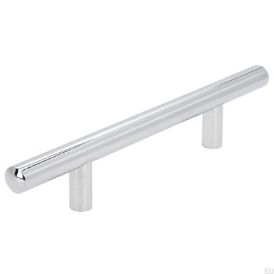 Poignée de meuble allongée 885 96 Chrome poli