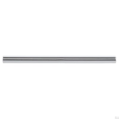 Poignée de meuble allongée 885 96 Chrome poli
