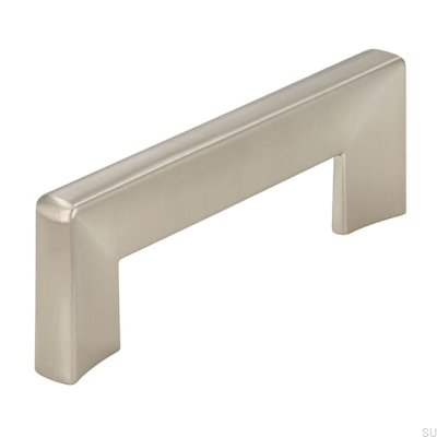 Poignée de meuble allongée 2183 96 Argent brossé
