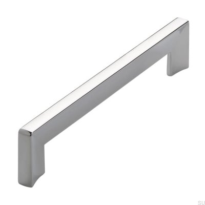 Poignée de meuble allongée 2183 160 Chrome poli