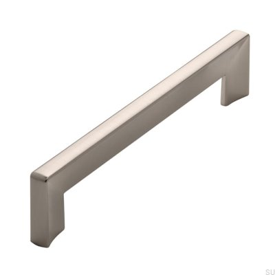 Poignée de meuble allongée 2183 160 Argent brossé