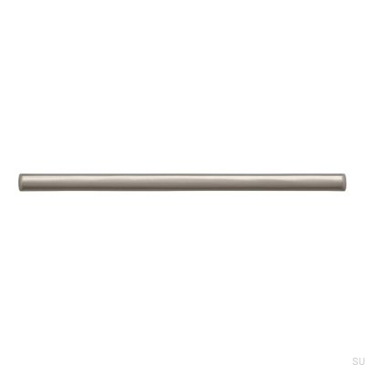 Poignée de meuble allongée 2183 160 Argent brossé