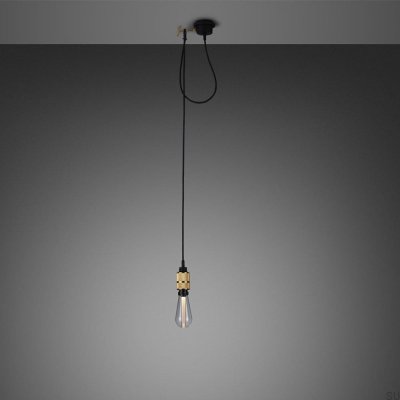 Suspension sans abat-jour 1.0 Crochet S 2 m Laiton