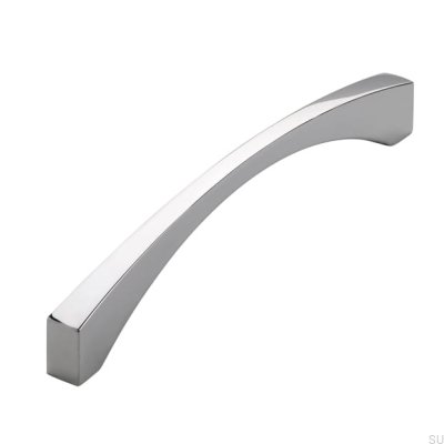Poignée de meuble allongée 2198 160 Chrome poli