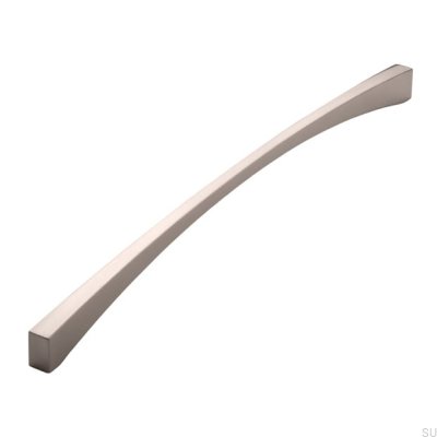 Poignée de meuble allongée 2198 320 Silver Brushed