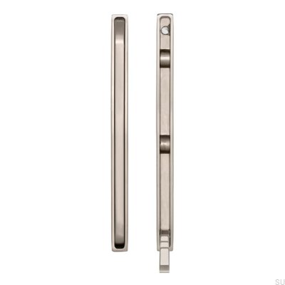 Cintre de meuble encastré 2227 64 Argent brossé