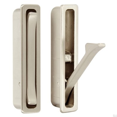 Poignée de meuble encastrée 2231 Silver Brushed