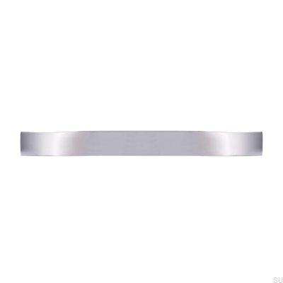 Poignée de meuble allongée 2266 128 Chrome poli
