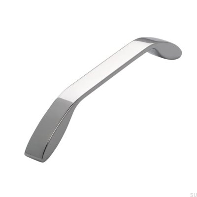 Poignée de meuble allongée 2266 160 Chrome poli