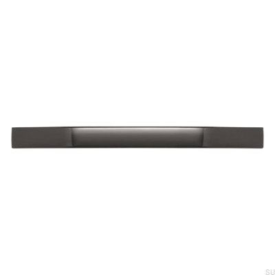 Poignée de meuble allongée 2266 160 Anthracite Poli