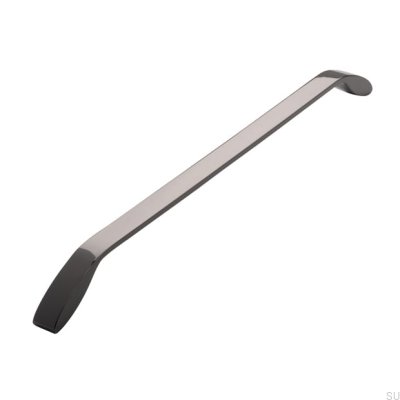 Poignée de meuble allongée 2266 320 Anthracite Poli