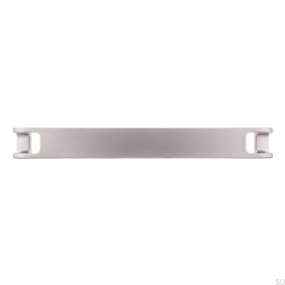 Poignée de meuble allongée 2285 160 Nickel brossé