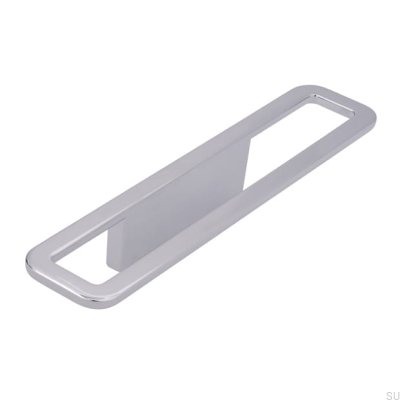 Poignée de meuble allongée 2306 64 Chrome poli