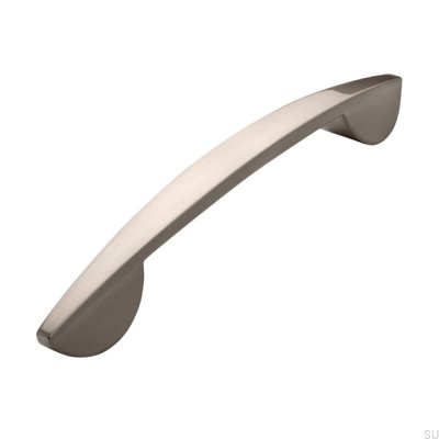 Poignée de meuble allongée 2307 160 Argent brossé