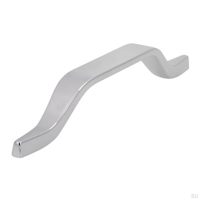 Poignée de meuble allongée 2318 160 Chrome poli