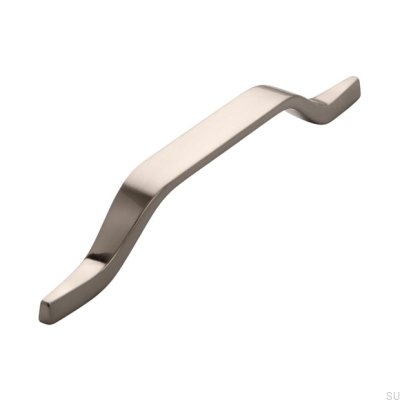 Poignée de meuble allongée 2318 160 Argent brossé