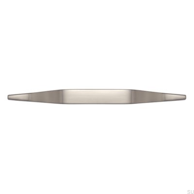 Poignée de meuble allongée 2318 160 Argent brossé