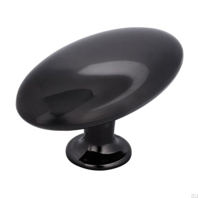 Bouton de meuble 2338 Anthracite Poli