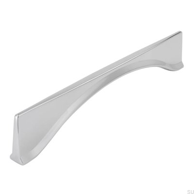 Poignée de meuble allongée 2340 160 Chrome poli
