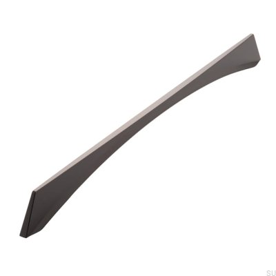 Poignée de meuble allongée 2341 320 Anthracite Poli