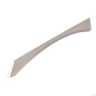 Poignée de meuble allongée 2341 320 Argent brossé