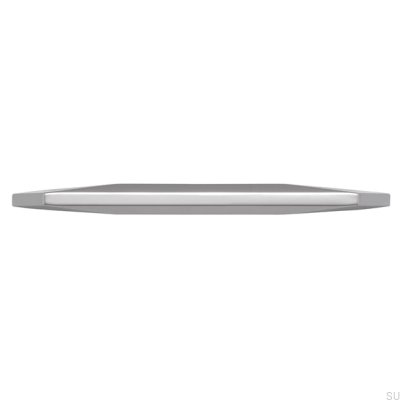 Poignée de meuble allongée 2343 160 Chrome poli