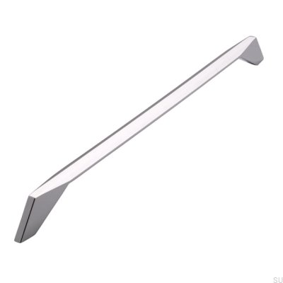 Poignée de meuble allongée 2343 320 Chrome poli
