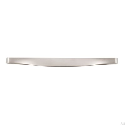 Poignée de meuble allongée 2356 160 Argent brossé