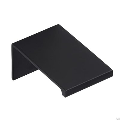 Poignée de meuble Edge 2446 Aluminium Noir Mat