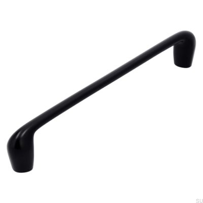 Poignée de meuble allongée 2474 160 Metal Noir Mat