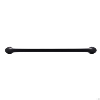 Poignée de meuble allongée 2474 160 Metal Noir Mat