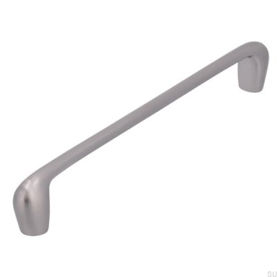 Poignée de meuble allongée 2474 160 Argent brossé