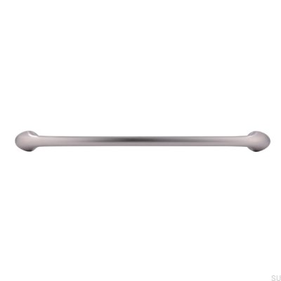 Poignée de meuble allongée 2474 160 Argent brossé
