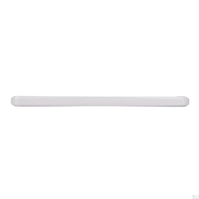 Poignée de meuble allongée 2481 160 Métal Blanc Mat