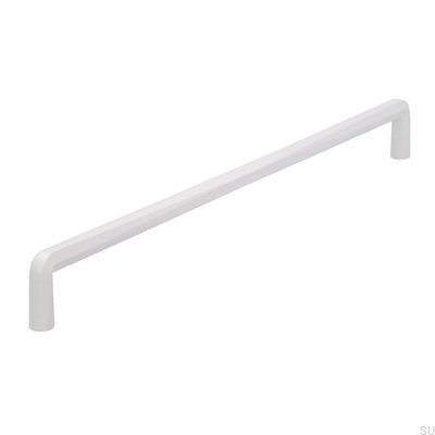 Poignée de meuble allongée 2481 320 Métal Blanc Mat
