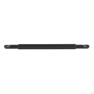 Poignée de meuble allongée 2482 160 Metal Noir Mat