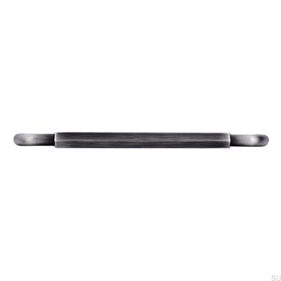 Poignée de meuble allongée 2482 160 Argent antique