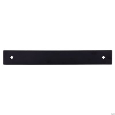 Coussin de poignée 2491 160 Métal Noir Mat
