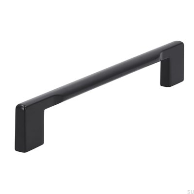 Poignée de meuble allongée 2496 160 Metal Black Matt