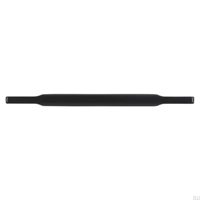 Poignée de meuble allongée 2496 160 Metal Black Matt