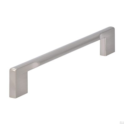 Poignée de meuble allongée 2496 160 Argent brossé