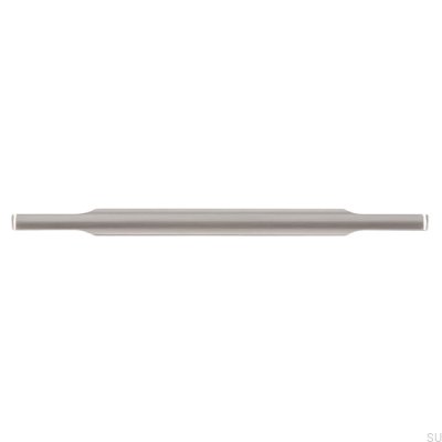 Poignée de meuble allongée 2496 160 Argent brossé